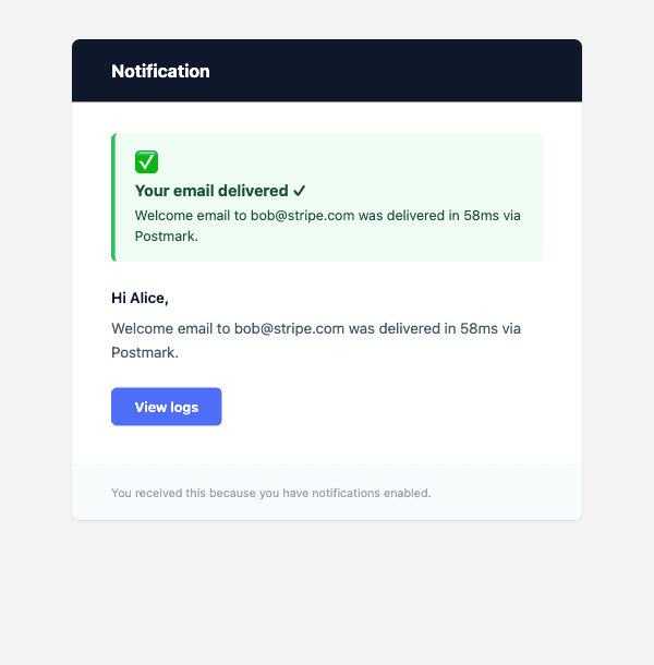 Notification